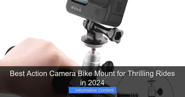 Best Action Camera Bike Mount for Thrilling Rides in 2024