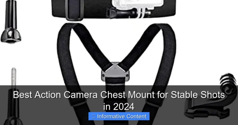 Best Action Camera Chest Mount for Stable Shots in 2024