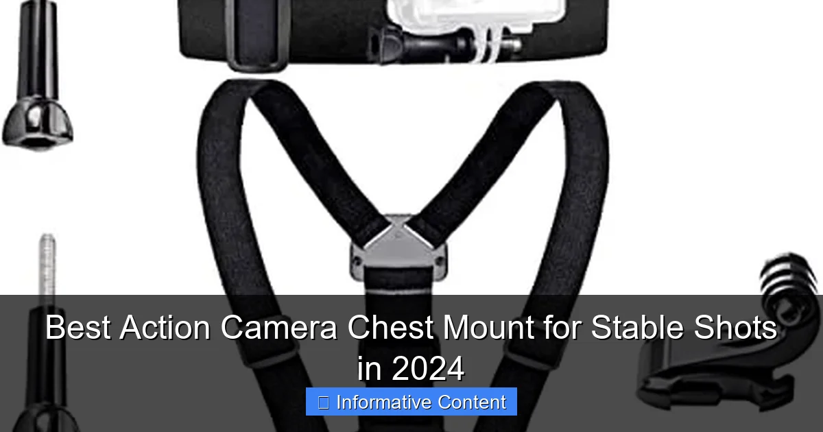 Best Action Camera Chest Mount for Stable Shots in 2024
