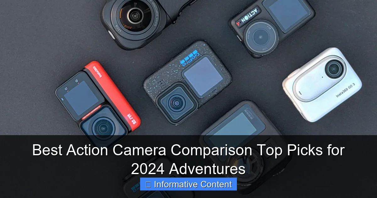 Best Action Camera Comparison Top Picks for 2024 Adventures