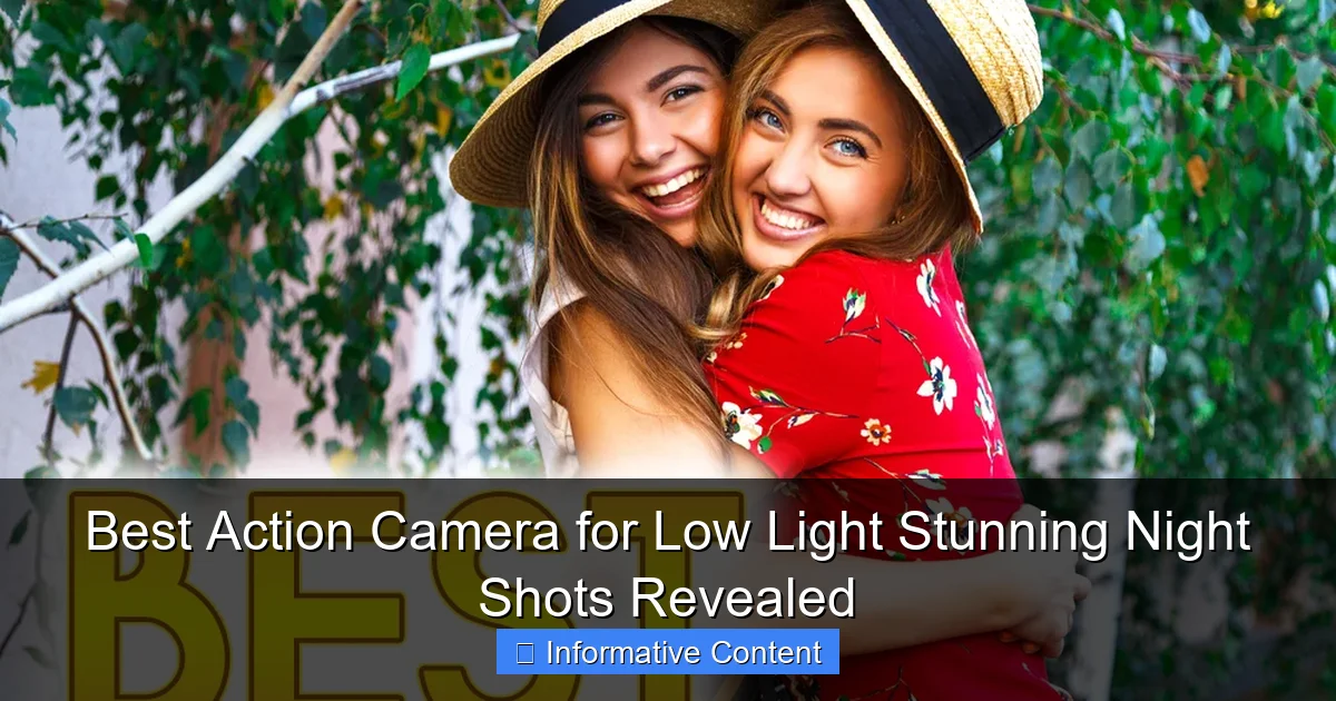 Best Action Camera for Low Light Stunning Night Shots Revealed