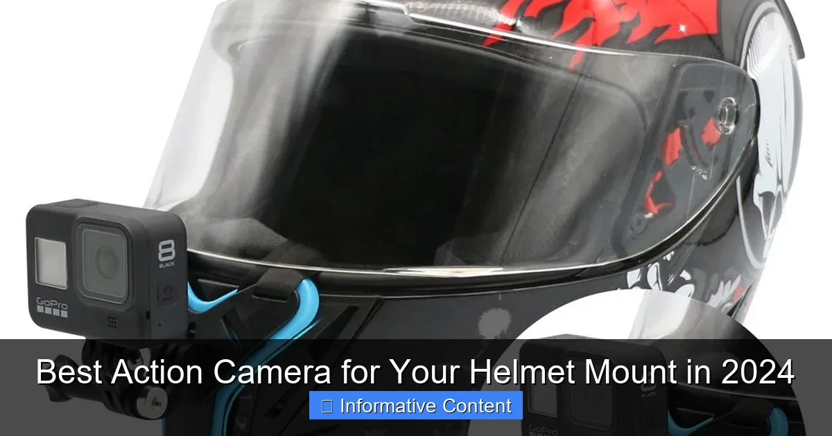 Best Action Camera for Your Helmet Mount in 2024