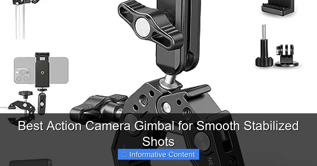 Best Action Camera Gimbal for Smooth Stabilized Shots