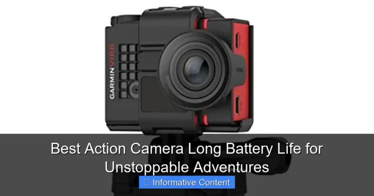 Best Action Camera Long Battery Life for Unstoppable Adventures
