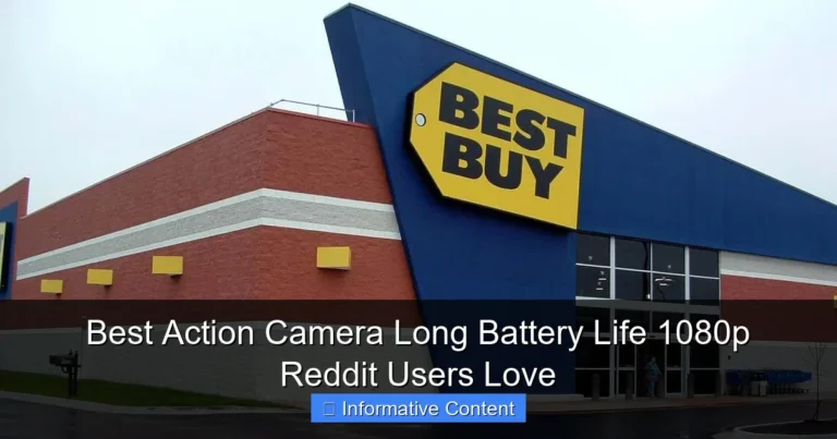 Best Action Camera Long Battery Life 1080p Reddit Users Love