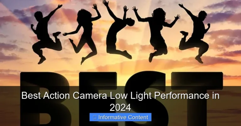 Best Action Camera Low Light Performance in 2024