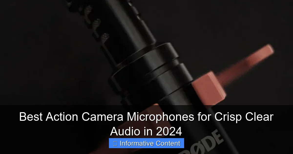 Best Action Camera Microphones for Crisp Clear Audio in 2024