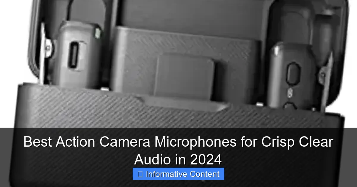 Best Action Camera Microphones for Crisp Clear Audio in 2024