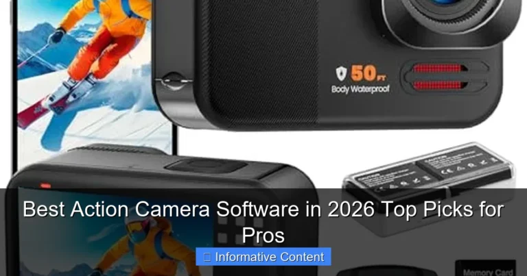 Best Action Camera Software in 2026 Top Picks for Pros