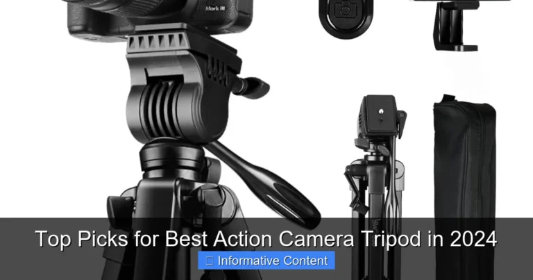 Top Picks for Best Action Camera Tripod in 2024