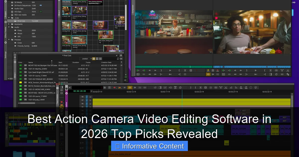 Best Action Camera Video Editing Software in 2026 Top Picks Revealed