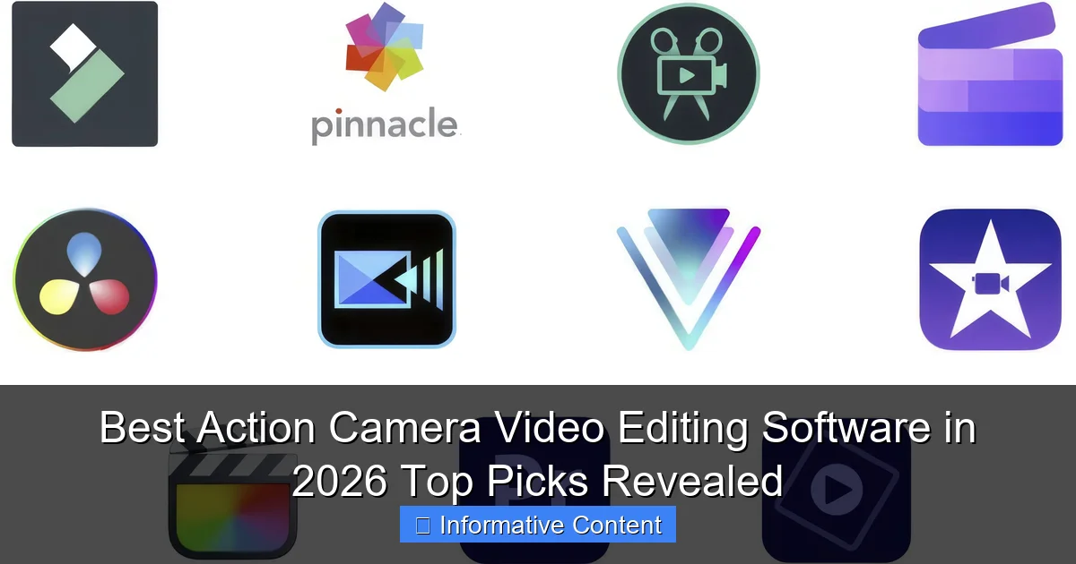 Best Action Camera Video Editing Software in 2026 Top Picks Revealed