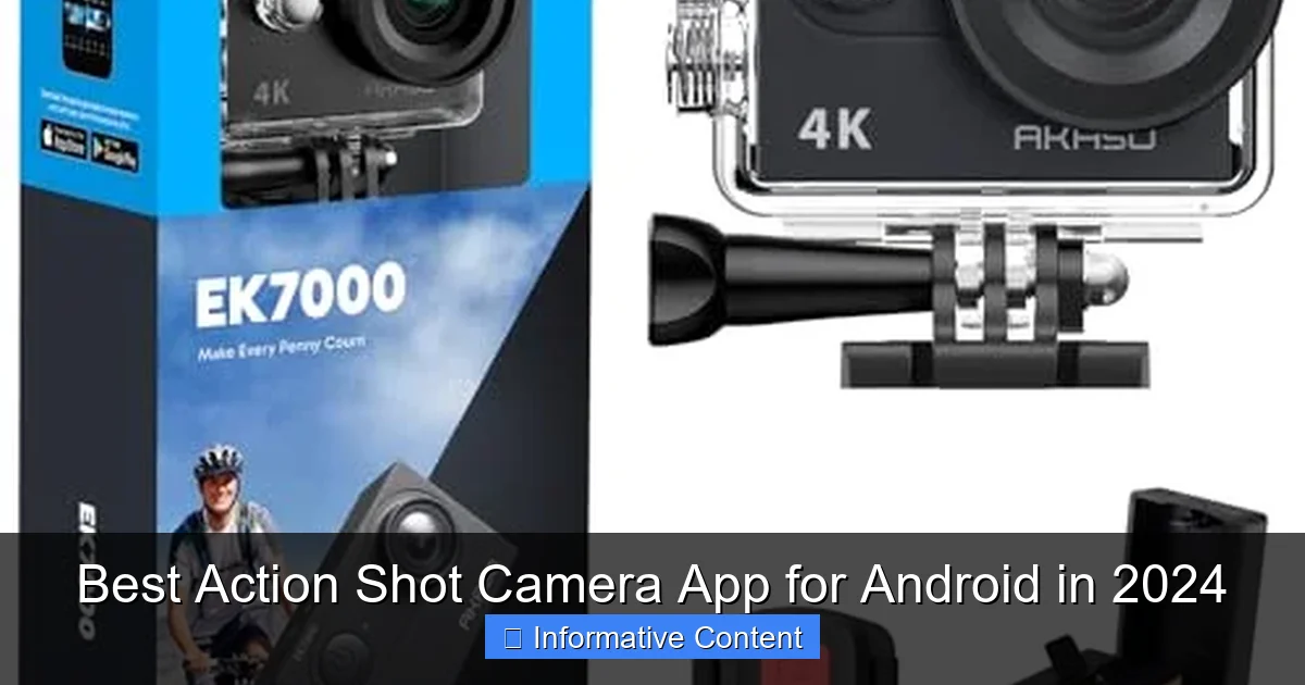 Best Action Shot Camera App for Android in 2024