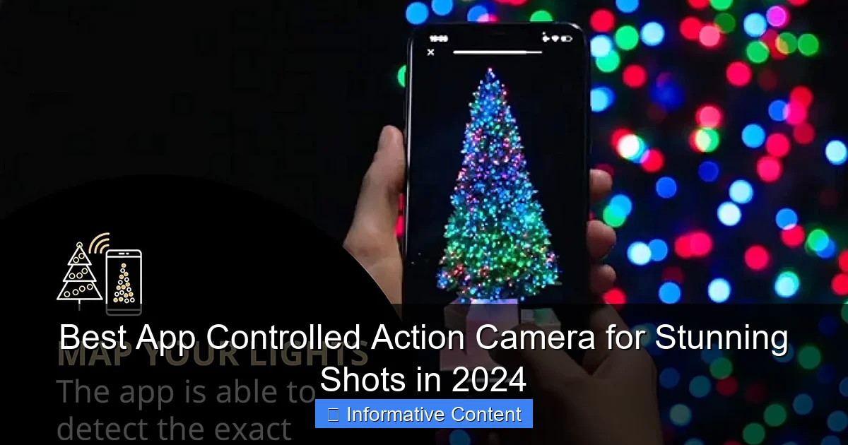 Best App Controlled Action Camera for Stunning Shots in 2024
