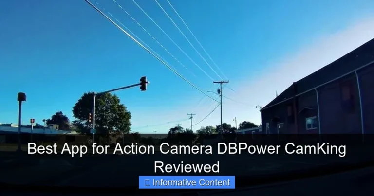 Best App for Action Camera DBPower CamKing Reviewed