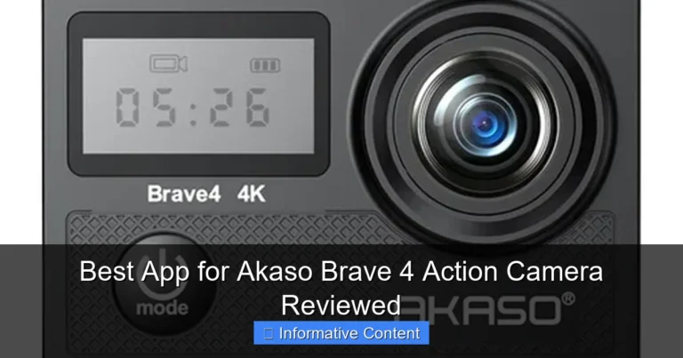 Best App for Akaso Brave 4 Action Camera Reviewed