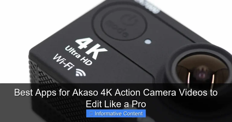 Best Apps for Akaso 4K Action Camera Videos to Edit Like a Pro