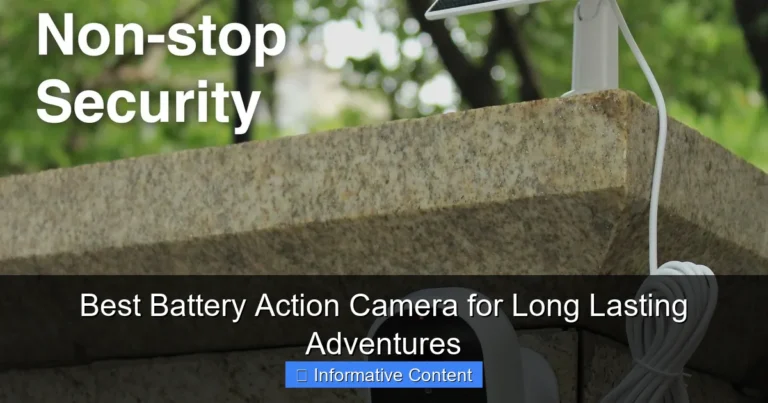 Best Battery Action Camera for Long Lasting Adventures