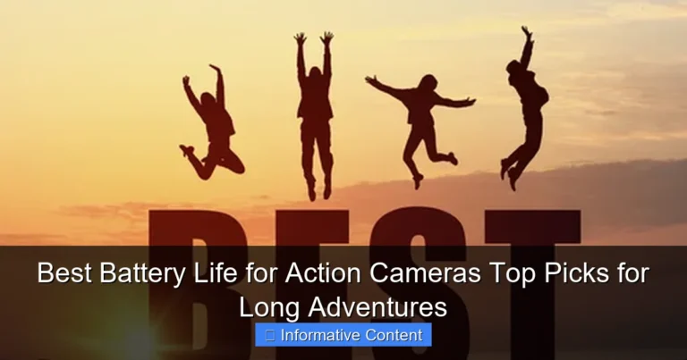 Best Battery Life for Action Cameras Top Picks for Long Adventures