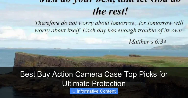 Best Buy Action Camera Case Top Picks for Ultimate Protection