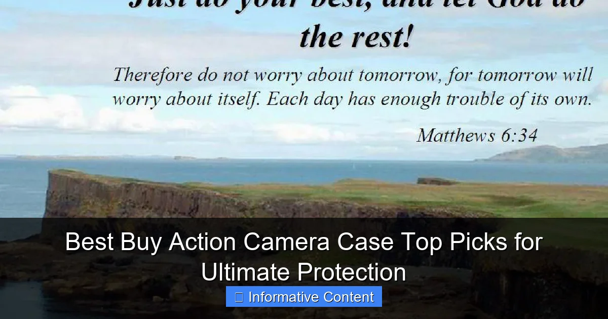 Best Buy Action Camera Case Top Picks for Ultimate Protection