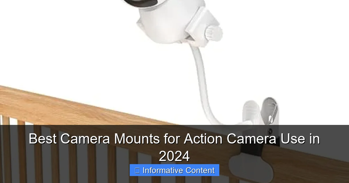 Best Camera Mounts for Action Camera Use in 2024
