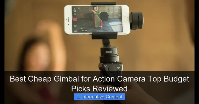 Best Cheap Gimbal for Action Camera Top Budget Picks Reviewed