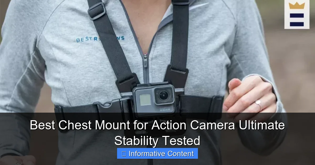 Best Chest Mount for Action Camera Ultimate Stability Tested