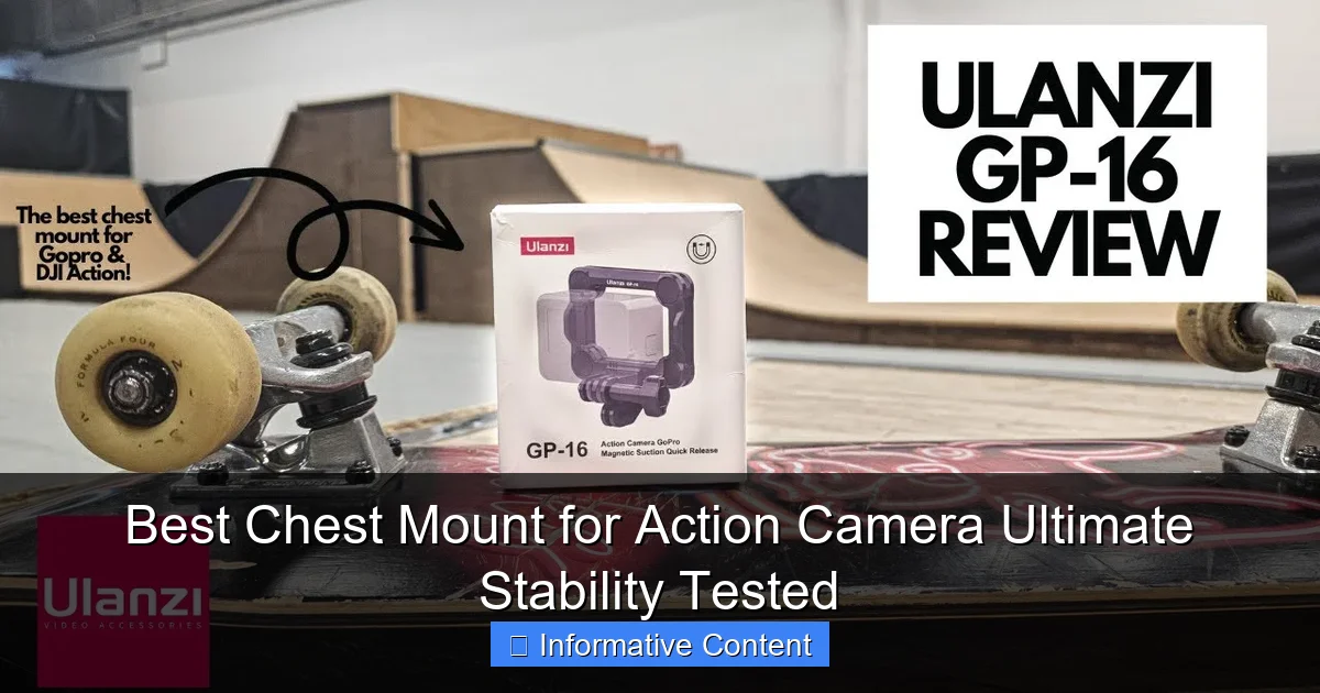 Best Chest Mount for Action Camera Ultimate Stability Tested