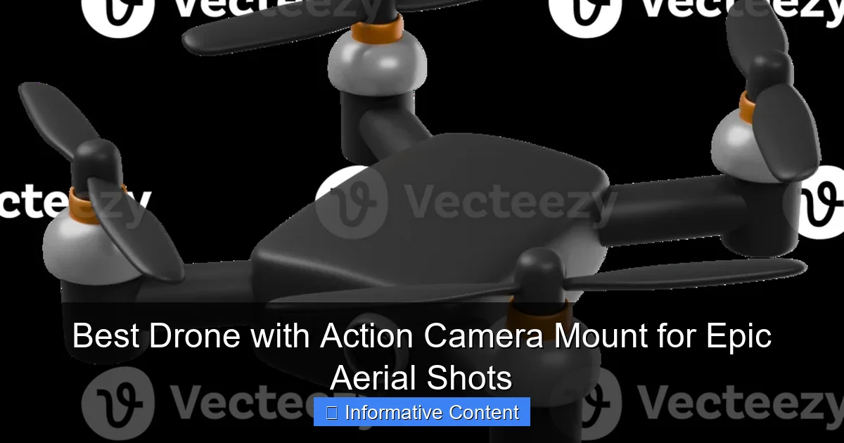 Best Drone with Action Camera Mount for Epic Aerial Shots