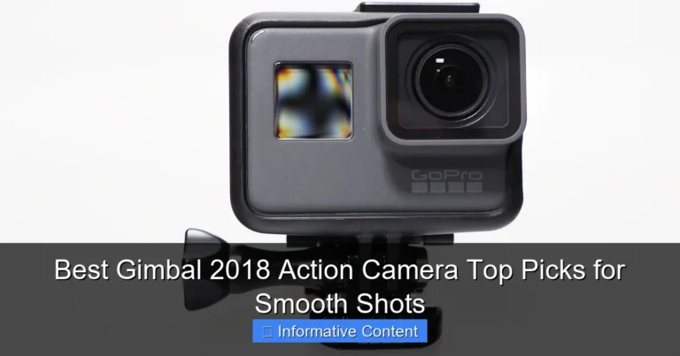 Best Gimbal 2018 Action Camera Top Picks for Smooth Shots