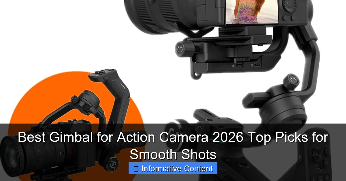 Best Gimbal for Action Camera 2026 Top Picks for Smooth Shots