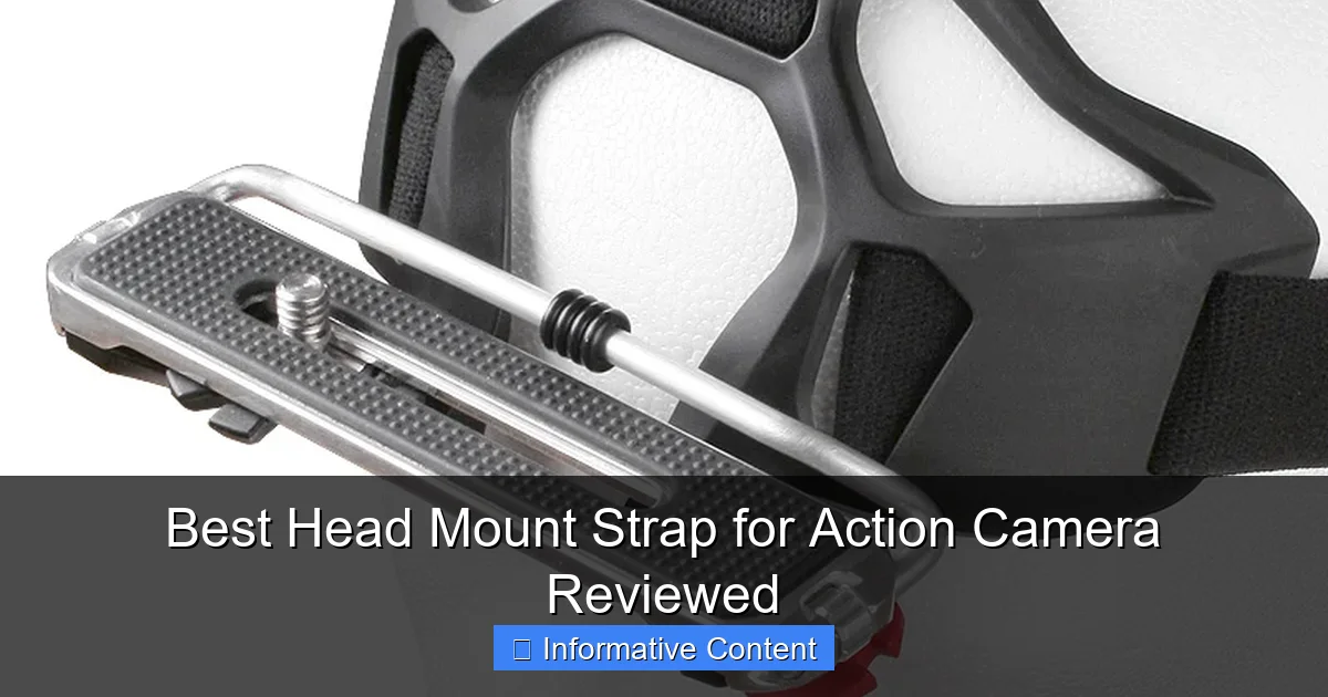 Best Head Mount Strap for Action Camera Reviewed