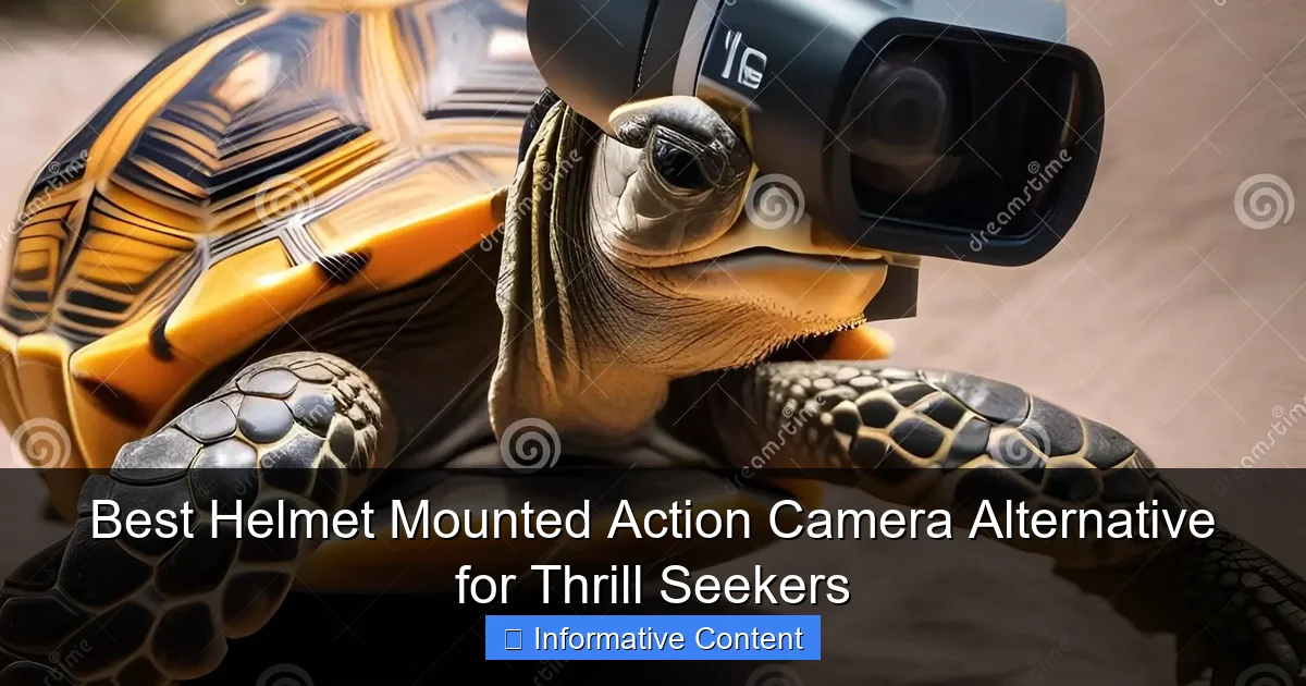 Best Helmet Mounted Action Camera Alternative for Thrill Seekers