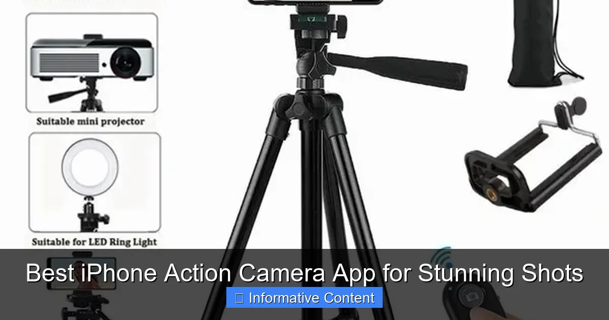 Best iPhone Action Camera App for Stunning Shots