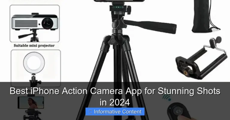 Best iPhone Action Camera App for Stunning Shots in 2024