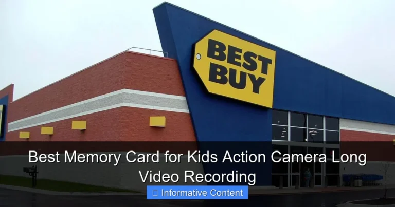 Best Memory Card for Kids Action Camera Long Video Recording