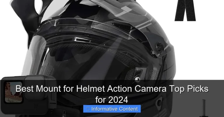 Best Mount for Helmet Action Camera Top Picks for 2024