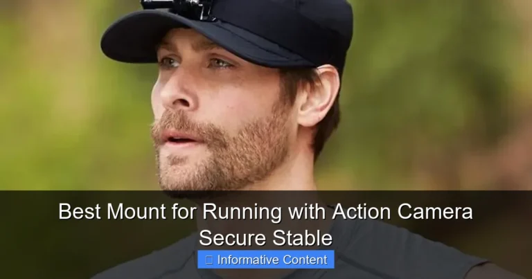 Best Mount for Running with Action Camera Secure Stable