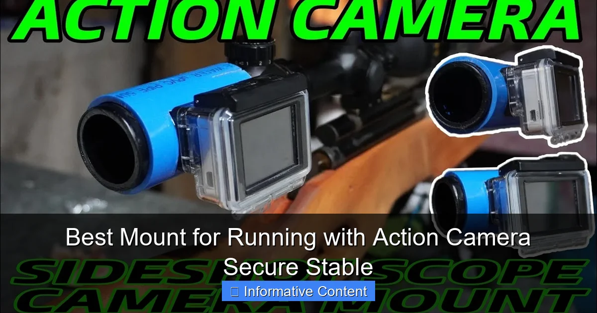 Best Mount for Running with Action Camera Secure Stable