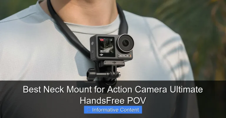 Best Neck Mount for Action Camera Ultimate HandsFree POV