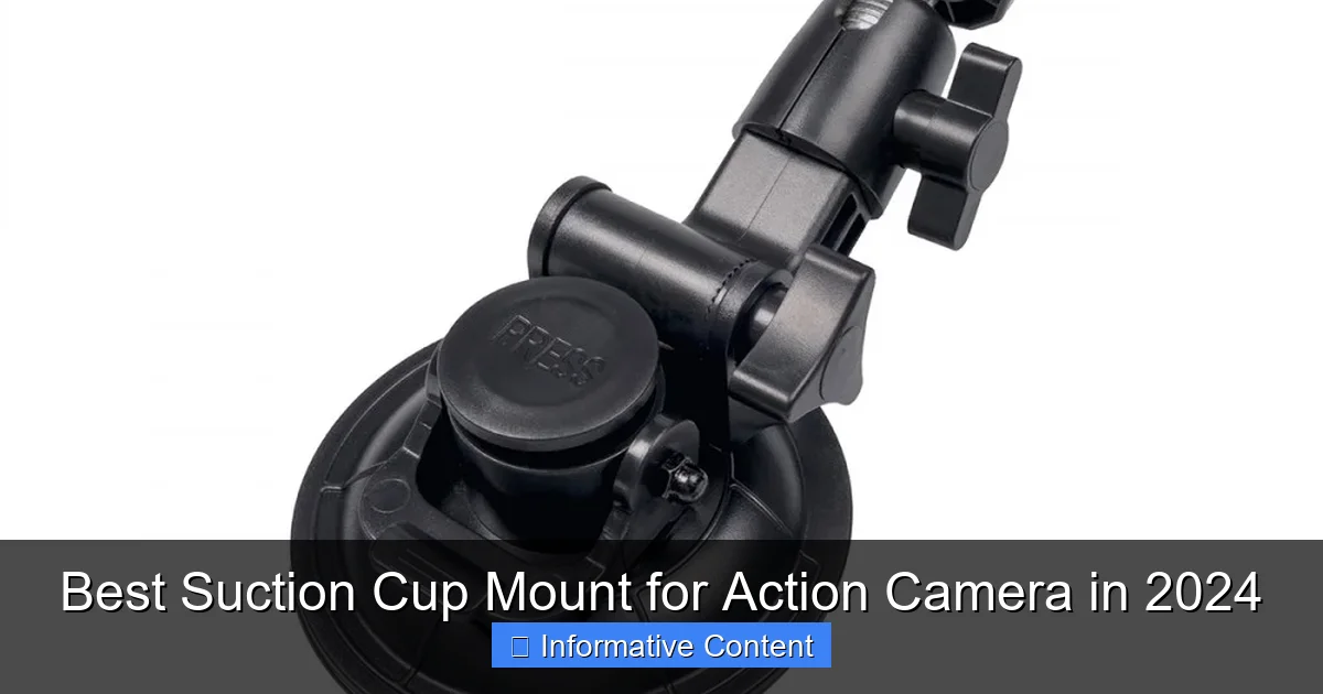 Best Suction Cup Mount for Action Camera in 2024