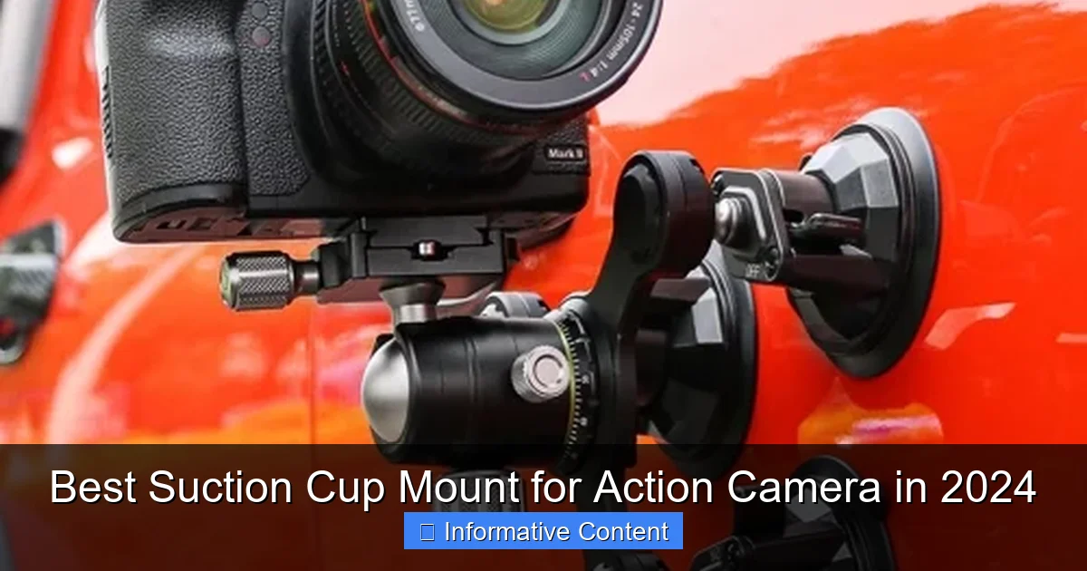 Best Suction Cup Mount for Action Camera in 2024