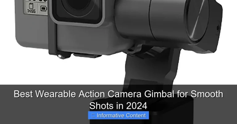 Best Wearable Action Camera Gimbal for Smooth Shots in 2024