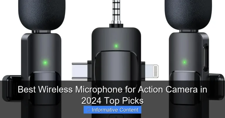 Best Wireless Microphone for Action Camera in 2024 Top Picks
