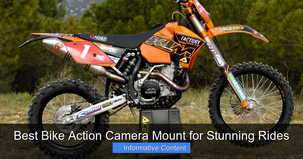 Best Bike Action Camera Mount for Stunning Rides