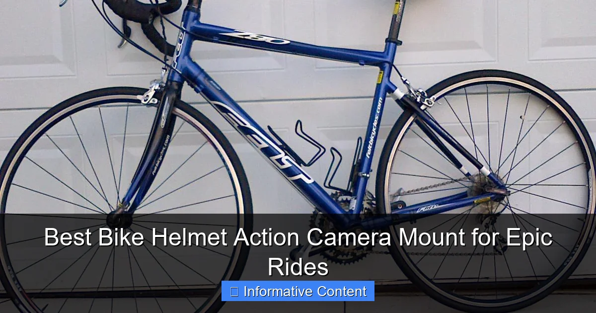 Best Bike Helmet Action Camera Mount for Epic Rides