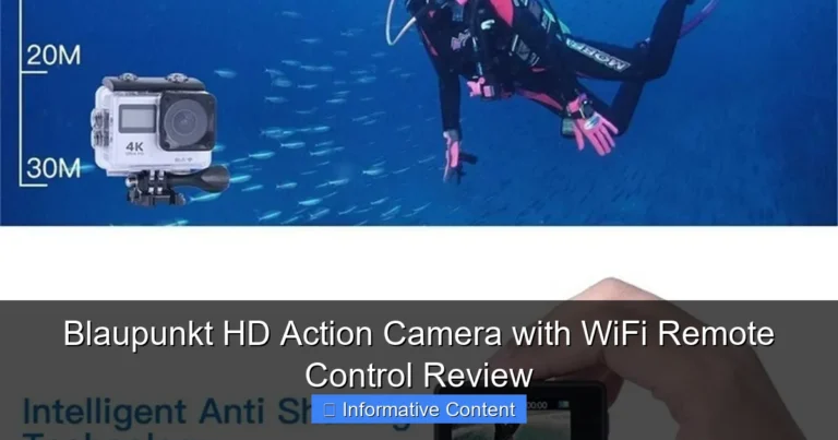 Blaupunkt HD Action Camera with WiFi Remote Control Review