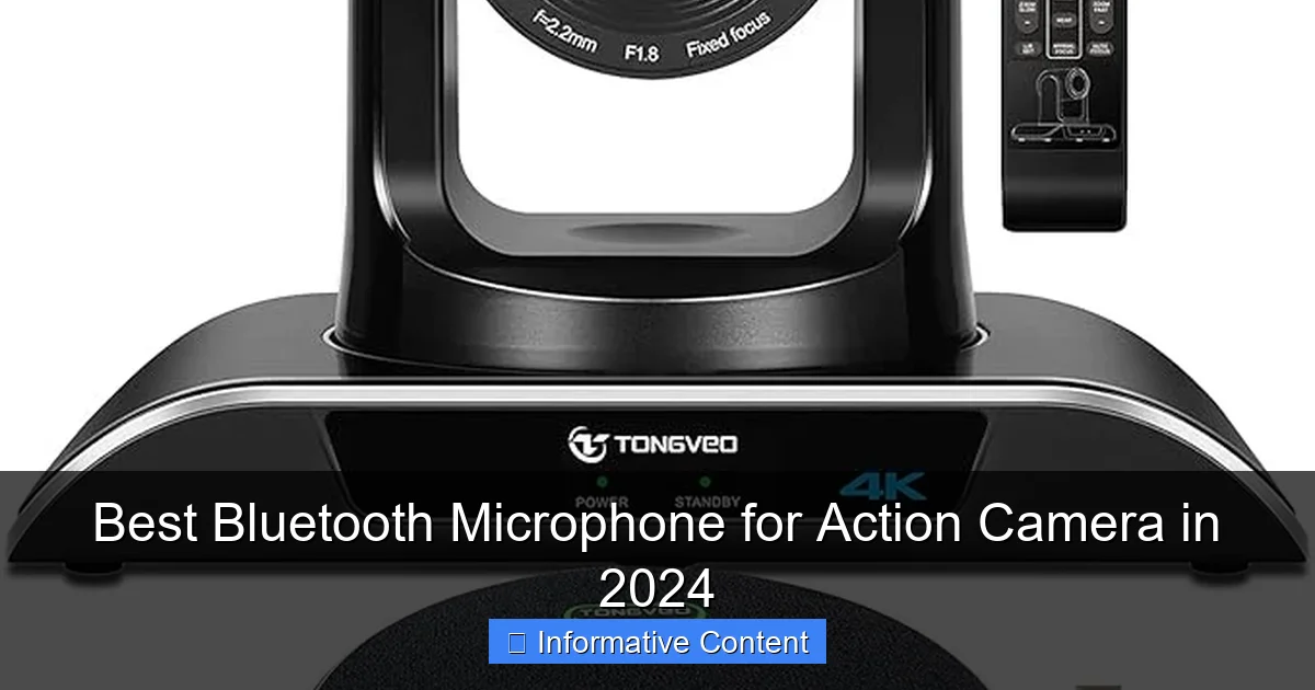 Best Bluetooth Microphone for Action Camera in 2024