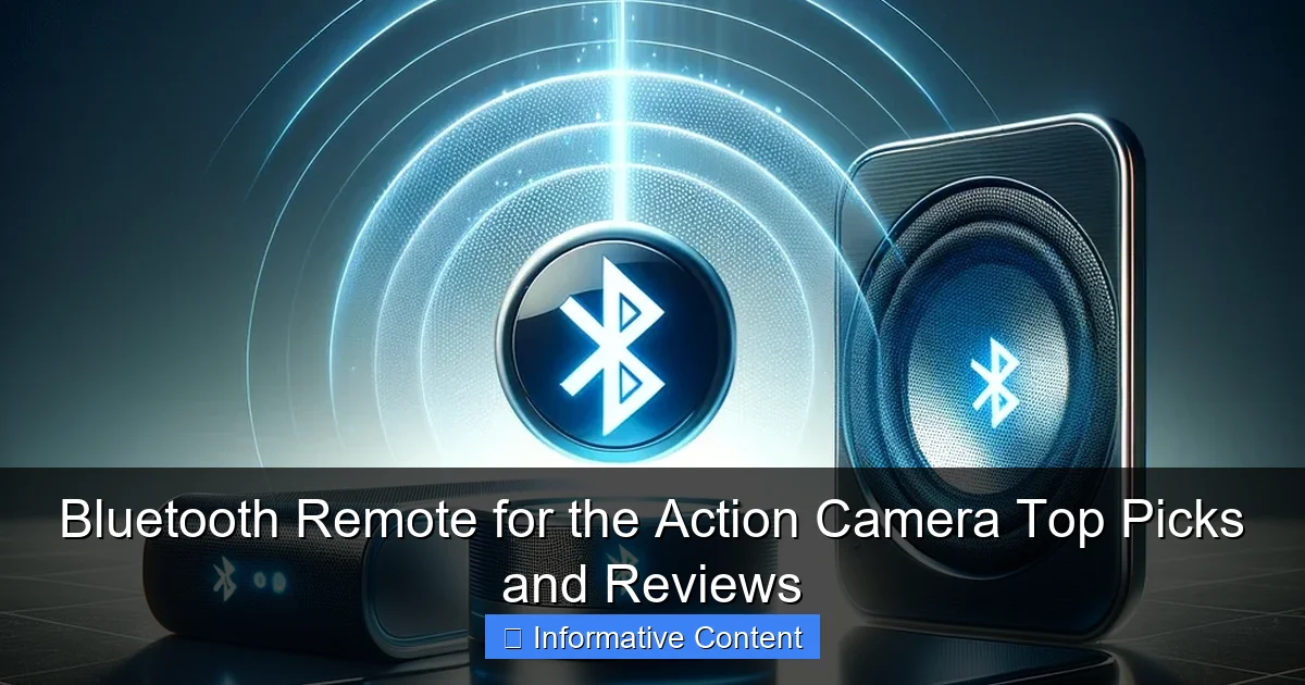 Bluetooth Remote for the Action Camera Top Picks and Reviews